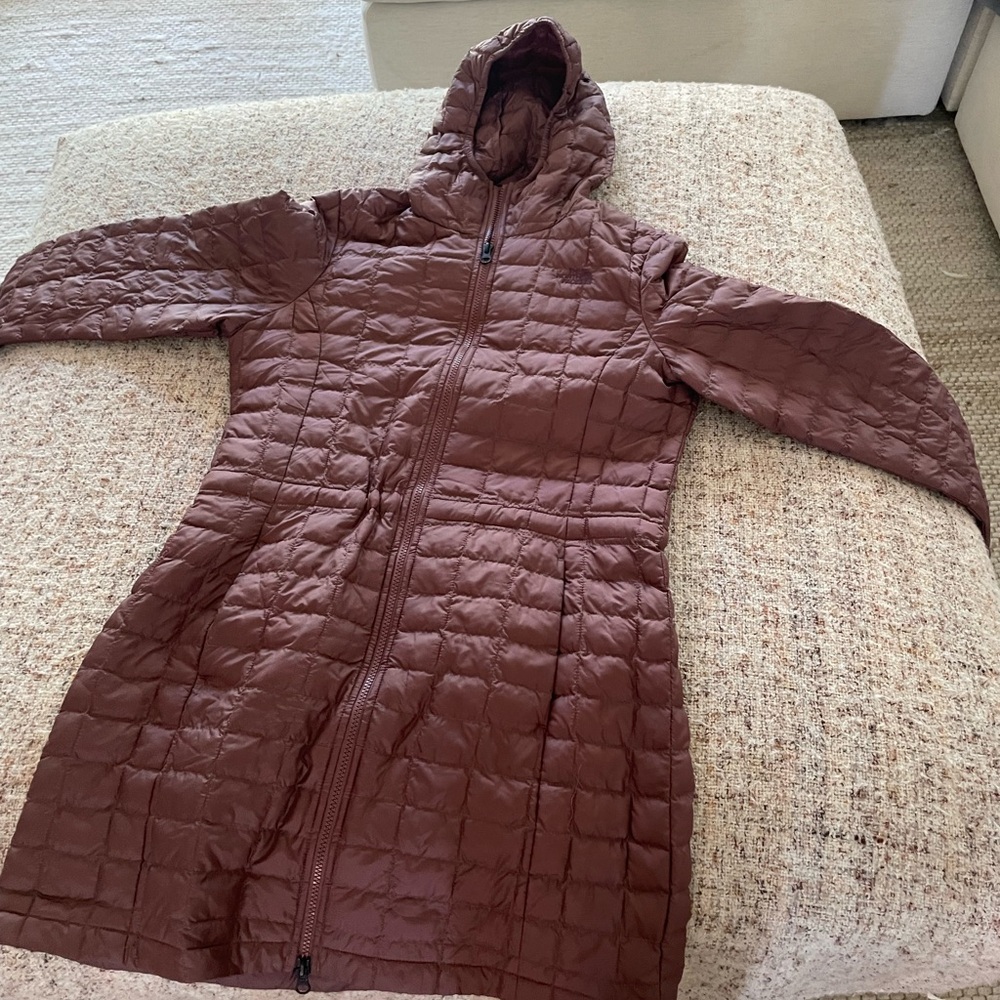 The North Face Women's Quilted Puffer Jacket - Brown